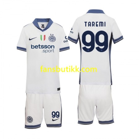 Fotballdrakt Inter Milan Mehdi Taremi 99 Barn Bortetrøye 2024-2025 Kortermet
